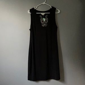 Magnolia Grace Everleigh Embroidered Knit Dress